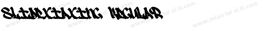 slidexiaxing kegular字体转换